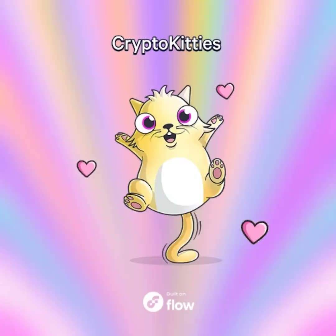 CryptoKitties digital collectible cat